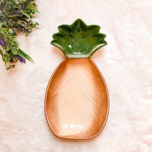 California Pottery Vintage Pineapple Dish